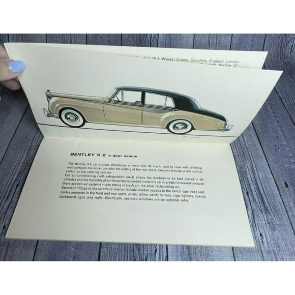 1960 ROLLS ROYCE & BENTLEY DLX DOUBLE COLOR BROCHURE 36-pgs CUSTOM COACHWORK - Picture 14 of 16